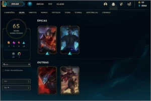 conta LoL - League of Legends