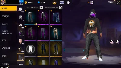 Conta Free Fire Nv. 65 Gemada Desde 2018 - Itens Antigos