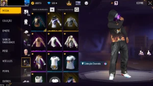 Conta Free Fire Nv. 65 Gemada Desde 2018 - Itens Antigos