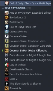 Conta Steam nivel 13 + 16 anos + 29 jogos