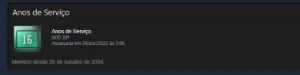 Conta Steam nivel 13 + 16 anos + 29 jogos