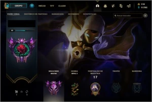Conta League of Legends Mestre LOL