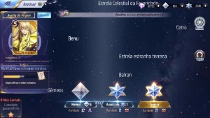 Saint seiya Awakening com mais de 2600 Gemas Avançadas SSA