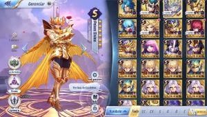 Saint seiya Awakening com mais de 2600 Gemas Avançadas SSA