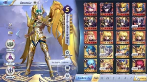 Saint seiya Awakening com mais de 2600 Gemas Avançadas SSA
