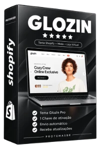 Tema Glozin Shopify + Chave de Ativação - Sites, Lojas e Sistemas Prontos Sites e Scripts