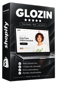 Tema Glozin Shopify PT + Chave de Ativação - Sites, Lojas e Sistemas Prontos Sites e Scripts