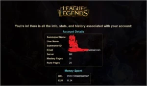 Conta Diamante com muitas skins e quase todos campeões ! - League of Legends LOL