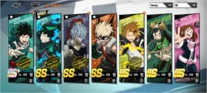 Conta My Hero Cntq b: The strongest hero - Outros