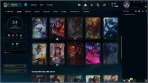 Conta Level: 183 - League of Legends LOL