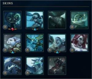 Skins ACC com 240+ - League of Legends LOL
