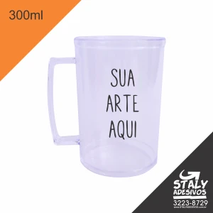 Caneca 300ml - Artesanato e Personalizados