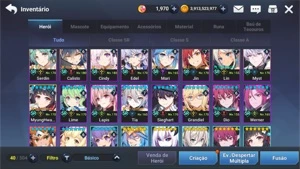 Conta Grand Chase Mobile 2KK PB