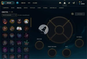 Conta Ouro 4 - Smurf LOL (league of legends) ELOMOON