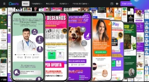 Checkout Personalizado: Mini Sites Prontos no Canva Validado