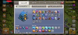 Conta Clash of Clans CV 12 full | Alterar nome Grátis...