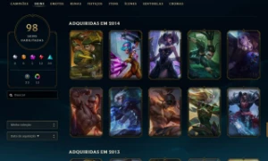 Conta de LOL Antiga com muita Skin - League of Legends