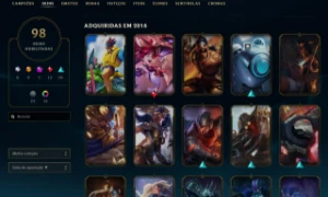 Conta de LOL Antiga com muita Skin - League of Legends