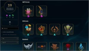 Conta LoL Diamante 2 (informações na descrição) - League of Legends