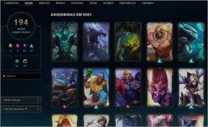 Conta LoL Diamante 2 (informações na descrição) - League of Legends