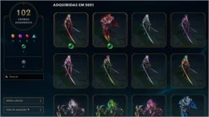 Conta LoL Diamante 2 (informações na descrição) - League of Legends