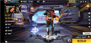 Conta free fire super rara e gemada