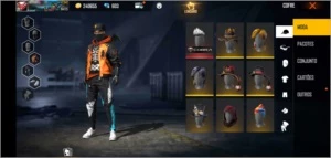 Conta free fire super rara e gemada
