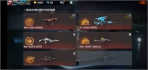 Conta free fire super rara e gemada