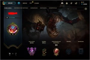 CONTA LOL MESTRE S11 - League of Legends