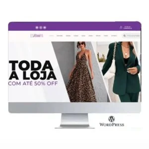 Loja Virtual Moda/Roupa Wordpress Mercado Pago - Paypal - Outros
