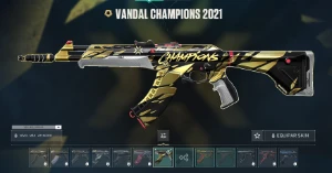 Conta Ascendent 1 , Kit Champions 2021 Karambit e Vandal - Valorant