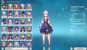 conta genshin(ar57) com 15 t5 diluc e mona com costelaçoes - Genshin Impact