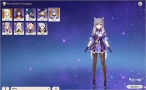 GENSHIN IMPACT / NA / AR 7 KEQING + 4 SR