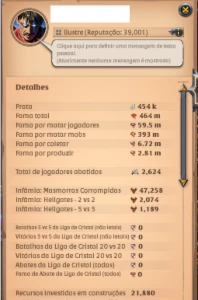 Albion | Conta Mid Game  Full Coletas T8