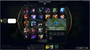 Conta antiga, 192 skins, 64 ícones - League of Legends LOL