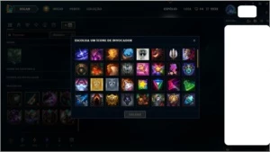 Conta antiga, 192 skins, 64 ícones - League of Legends LOL
