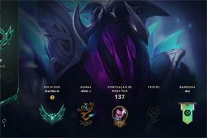 Conta LoL - Evelynn Prestigio / Platina - League of Legends