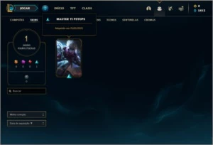 Conta ouro 4 barata com 1 skin e 24 champs - League of Legends LOL