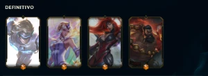 Conta Plat 4 bom mmr 2550 RP - League of Legends LOL