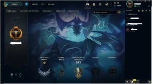 Conta league of legend ,Gold S10 ,91 Champs, Skins 43!! - League of Legends LOL