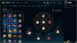 Conta league of legend ,Gold S10 ,91 Champs, Skins 43!! - League of Legends LOL