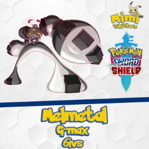 Melmetal Gigantamax 6IVs Evento - Pokémon Sword e Shield