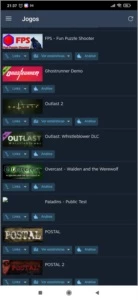 Conta da steam