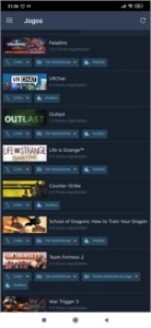 Conta da steam