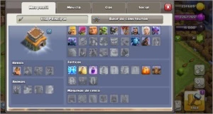Conta de Clash of Clans CV 8