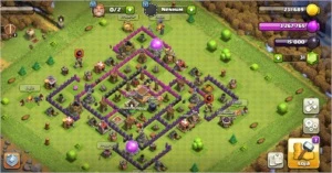 Conta de Clash of Clans CV 8