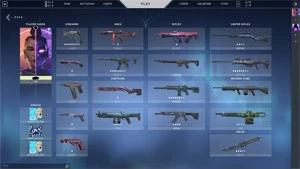 CONTA VALORANT PLATINA+PACOTE RGX 2.0+SKINS!