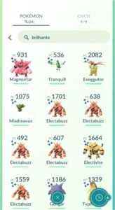 Conta Pokémon GO lvl 34 muito boa