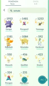 Conta Pokémon GO lvl 34 muito boa