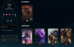 Conta Lol Unraked Level 80 Com Varias Skins - League of Legends